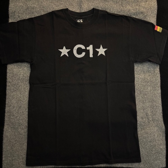 C1 DENIM & SUPPLY Vintage Star Logo S/S Shirt - Picture 1 of 8